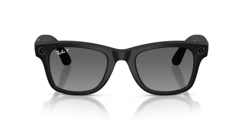 Ray-Ban Meta Gen2 | RW4012 Wayfarer | Matte Black Gradient Graphite Polarised