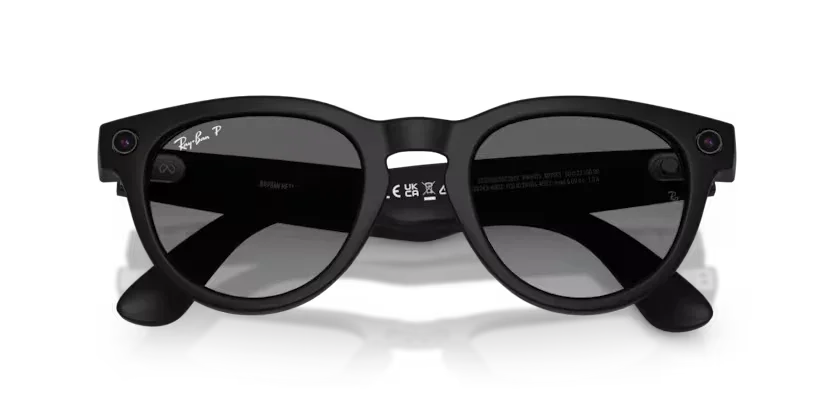 Ray-Ban Meta Gen 2 | RW4013 Headliner | Matte Black Gradient Graphite Polarised