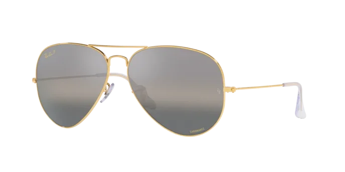Ray-Ban | 3025 Aviator M | Gold Polarised