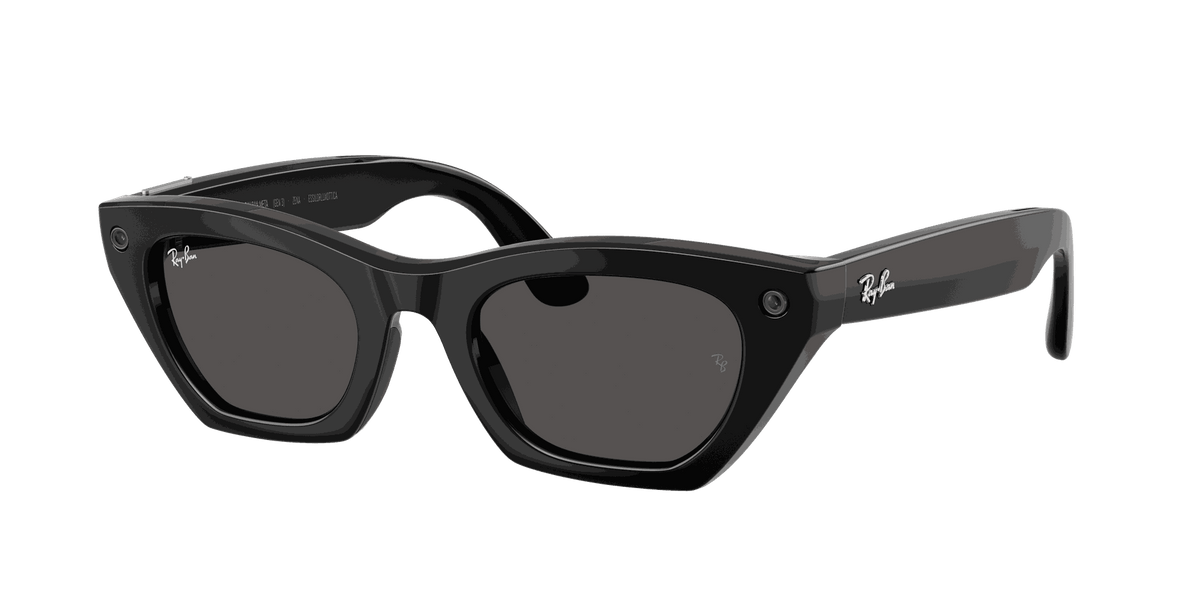 Ray-Ban Meta Gen 3 | RW4015 Zena | Shiny Black Grey