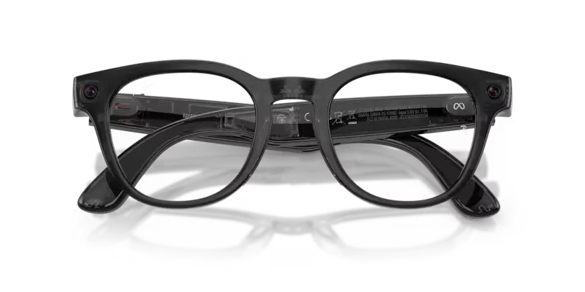 Ray-Ban Meta Gen 2 | RW7002 Scriber Optics | Transparent Black clear