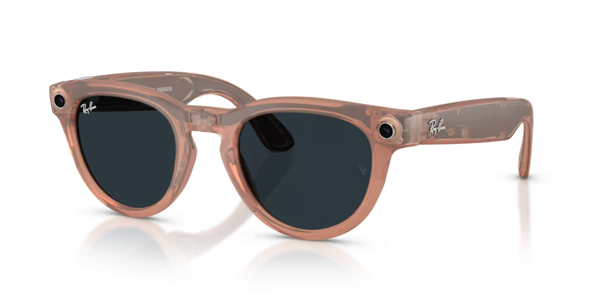 Ray-Ban Meta Gen 2 | RW4013 Headliner | Matte peach Transition Grey