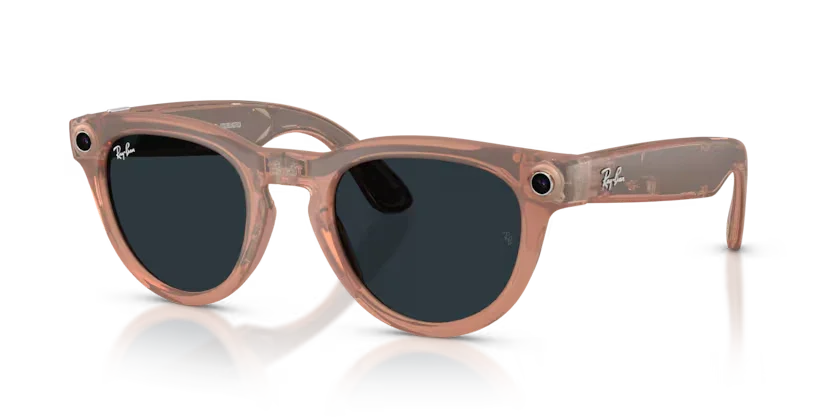 Ray-Ban Meta Gen 2 | RW4013 Headliner | Matte peach Transition Grey