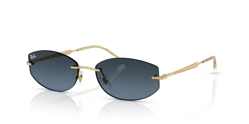 Ray-Ban | RB3792 | Gold / Dark Blue & Grey