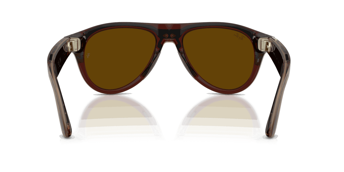 Ray-Ban Meta Gen 3 | RW4016 Aviator | Transp. Umber Transitions Jade
