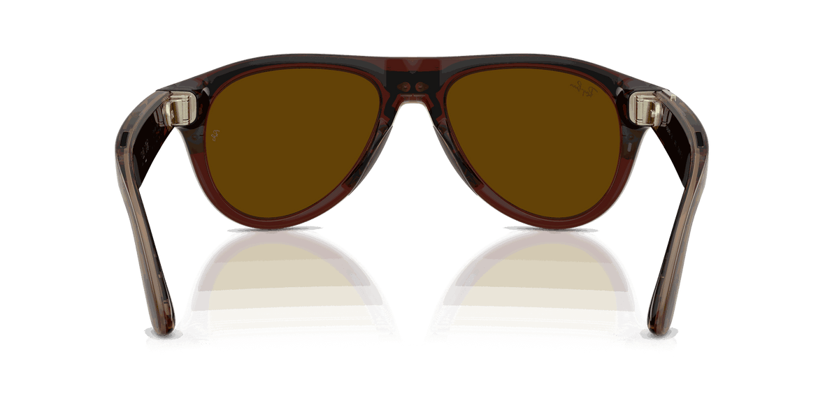 Ray-Ban Meta Gen 3 | RW4016 Aviator | Transp. Umber Transitions Jade