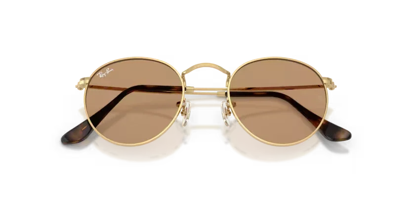 Ray-Ban | Round Metal RB3447 | Arista Brown