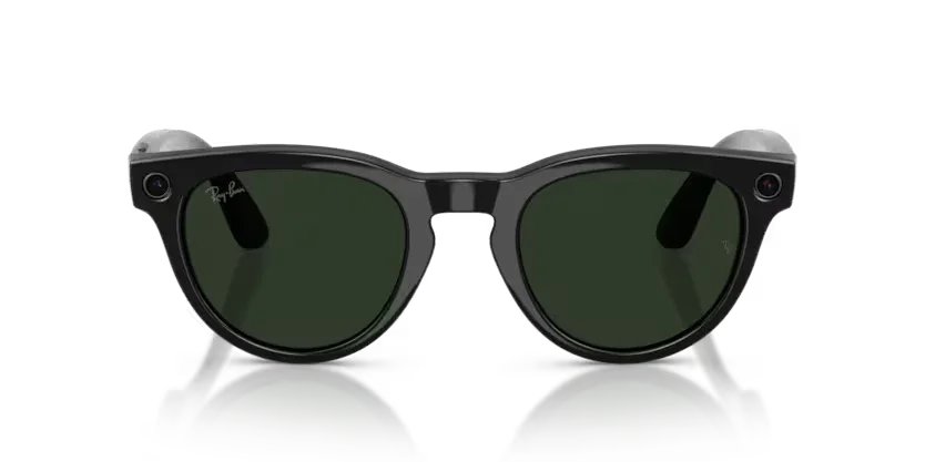 Ray-Ban Meta Gen 2 | RW4013 Headliner | Shiny Black Graphite Green Transitions