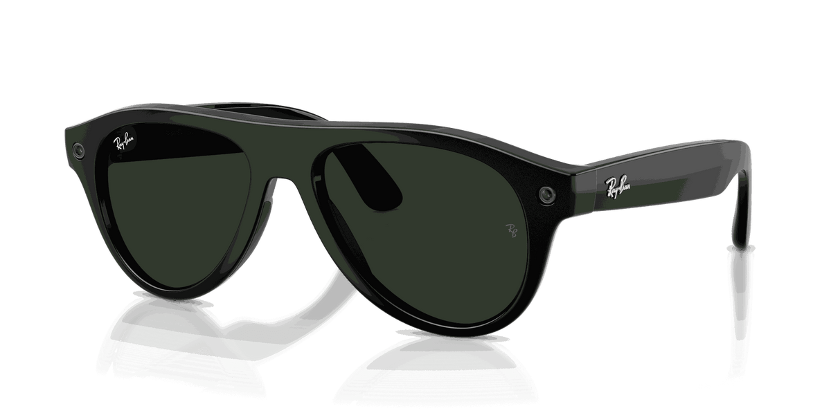 Ray-Ban Meta Gen 3 | RW4016 Aviator | Shiny Black Transitions Gen S Graphite Green