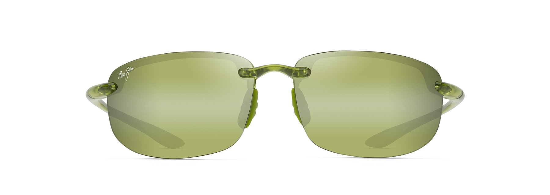 Maui Jim | HT407-15 Hookipa Shiny Green W/ HT