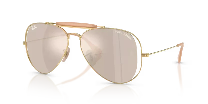 Ray-Ban Dolce Gabbana | RB3029M | Arista with Mirror White Gold