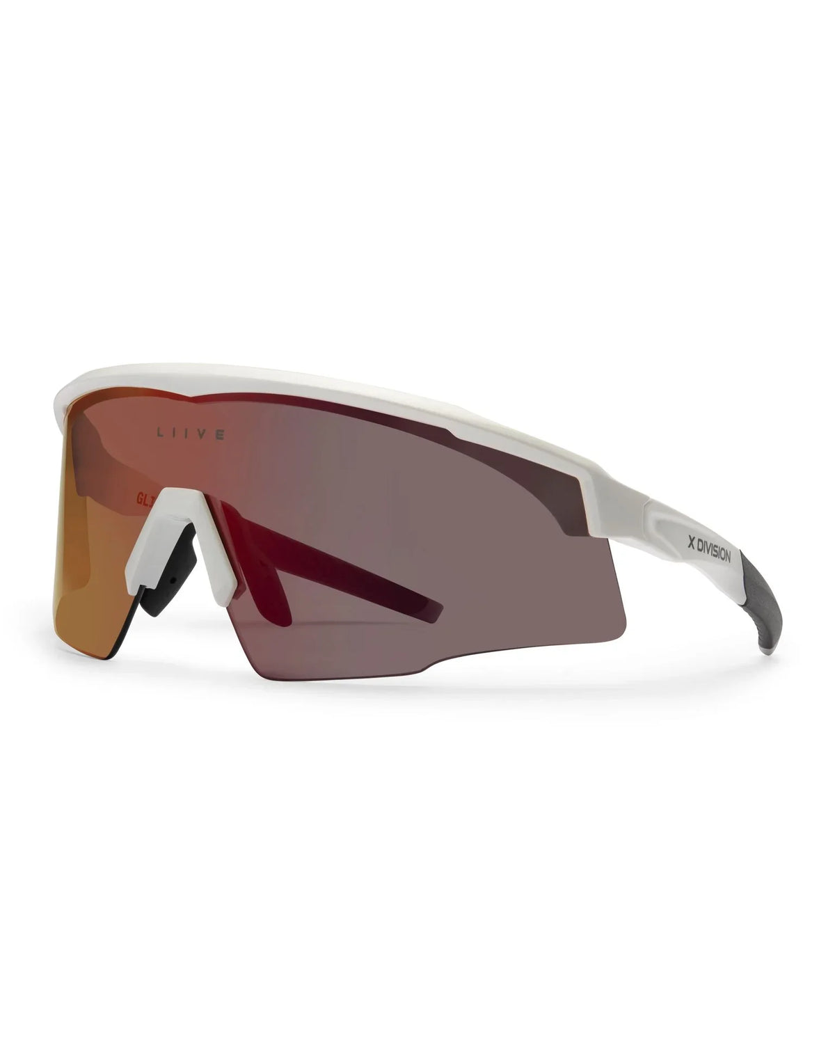 Liive | Glide X | White/Red mirror