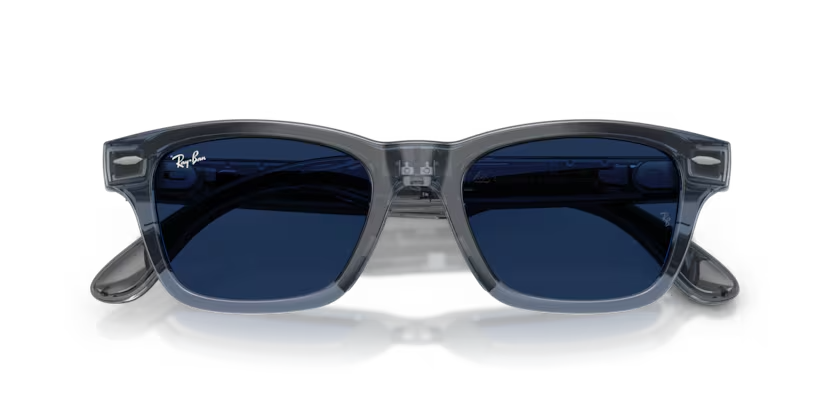 Ray-Ban Audio Meta Gen 3 | RW7005 Burbank M | Transparent Sky Blue Transitions Sapphire