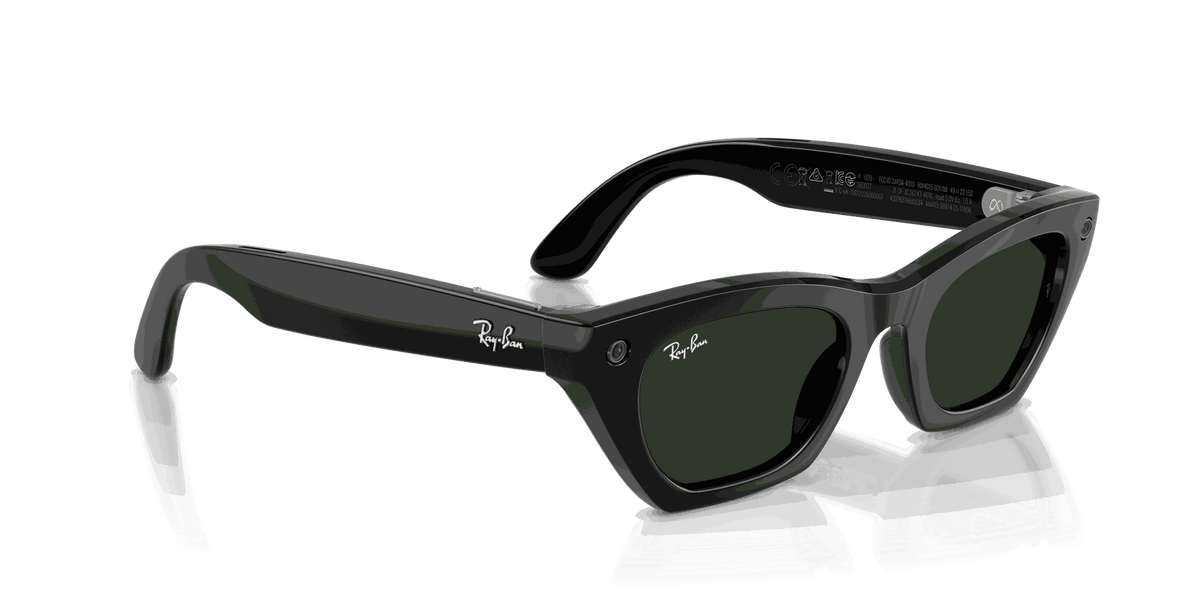 Ray-Ban Meta Gen 3 | RW4015 Zena | Shiny Black Transitions Gen S Graphite Green