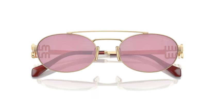 Miu Miu | 54ZS | Pale Gold