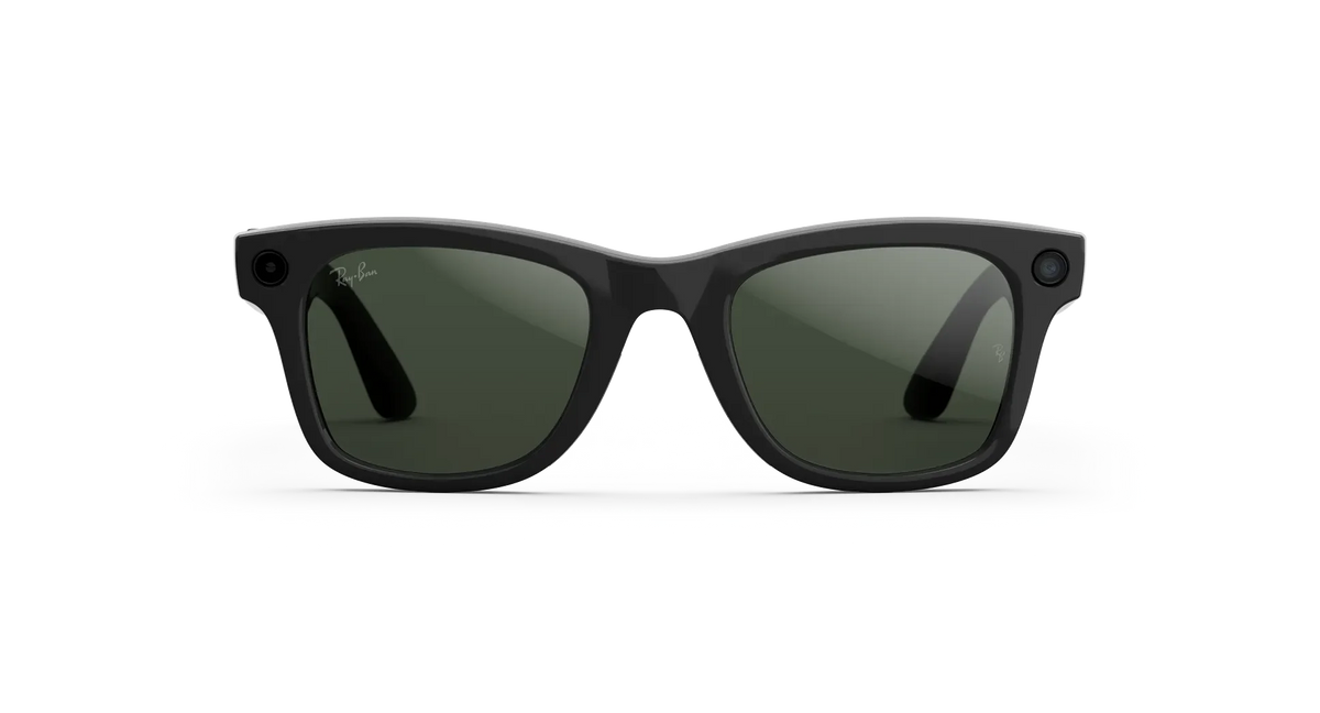 Ray-Ban Meta Gen2 | RW4012 Wayfarer L | Black Graphite Green Transitions