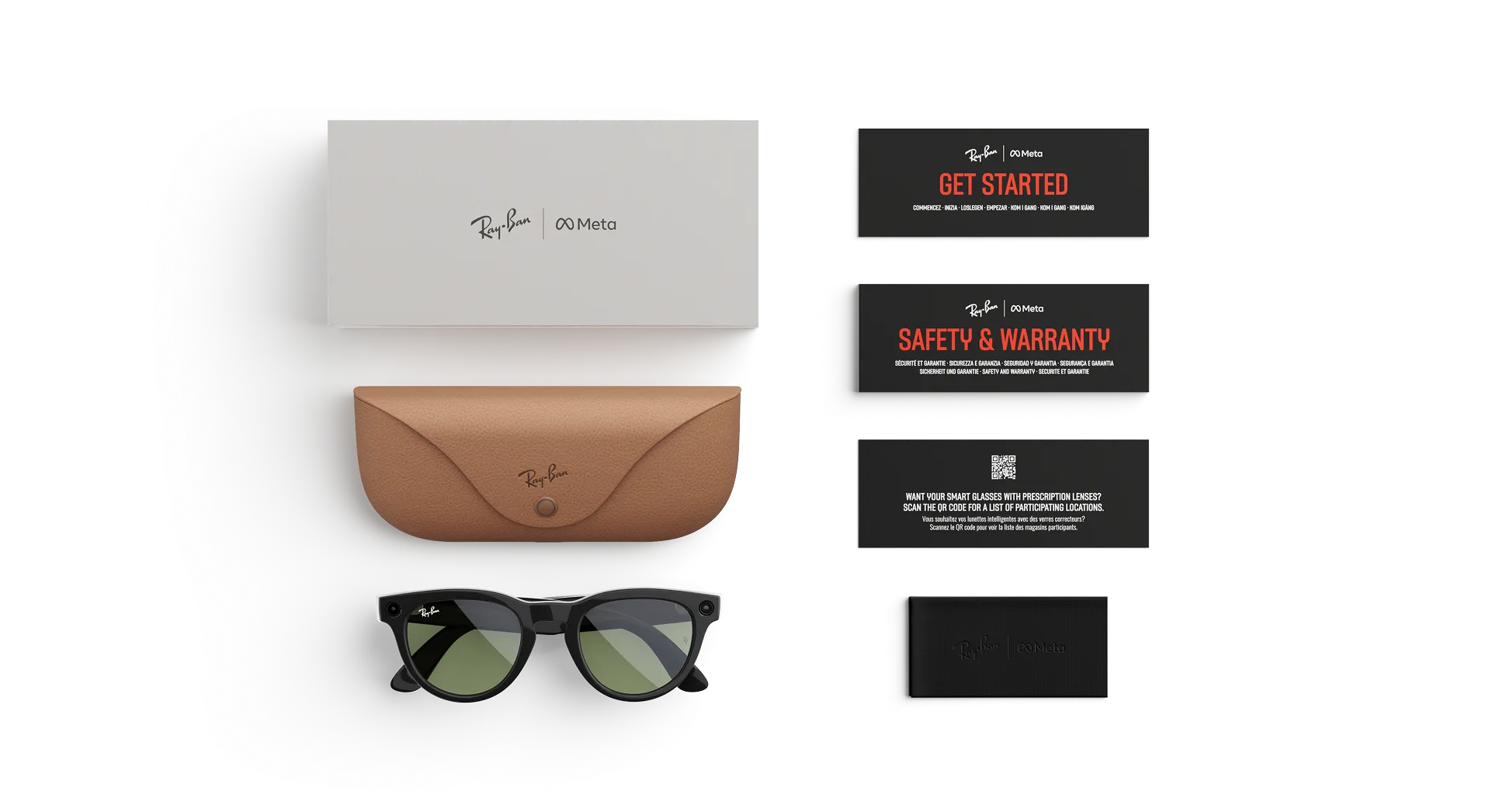 Ray-Ban Meta Gen 2 Headliner Low Bridge Fit Black