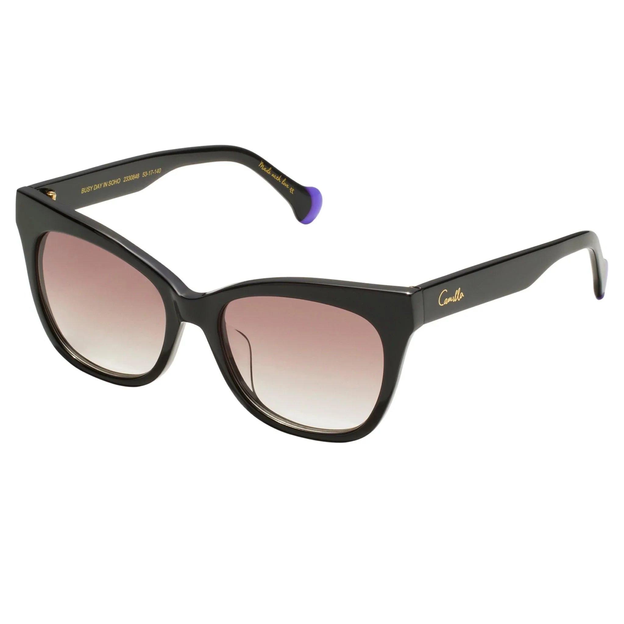 Camilla | Busy Day In Soho | Black - iKANDi Sunglasses