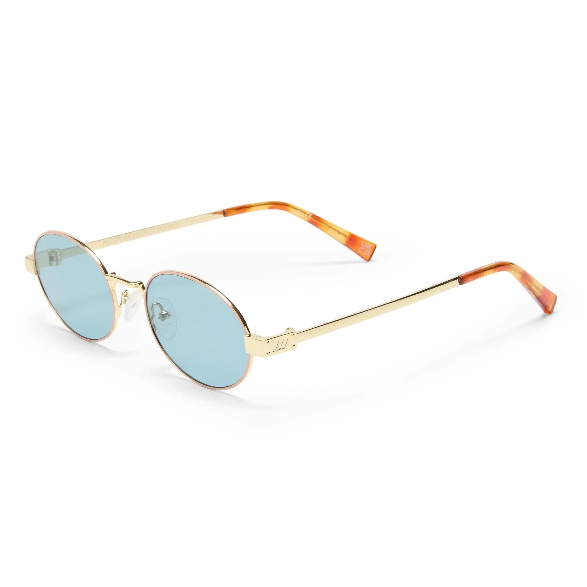 Le Specs | Poseidon Deux | Gold Teal - iKANDi Sunglasses
