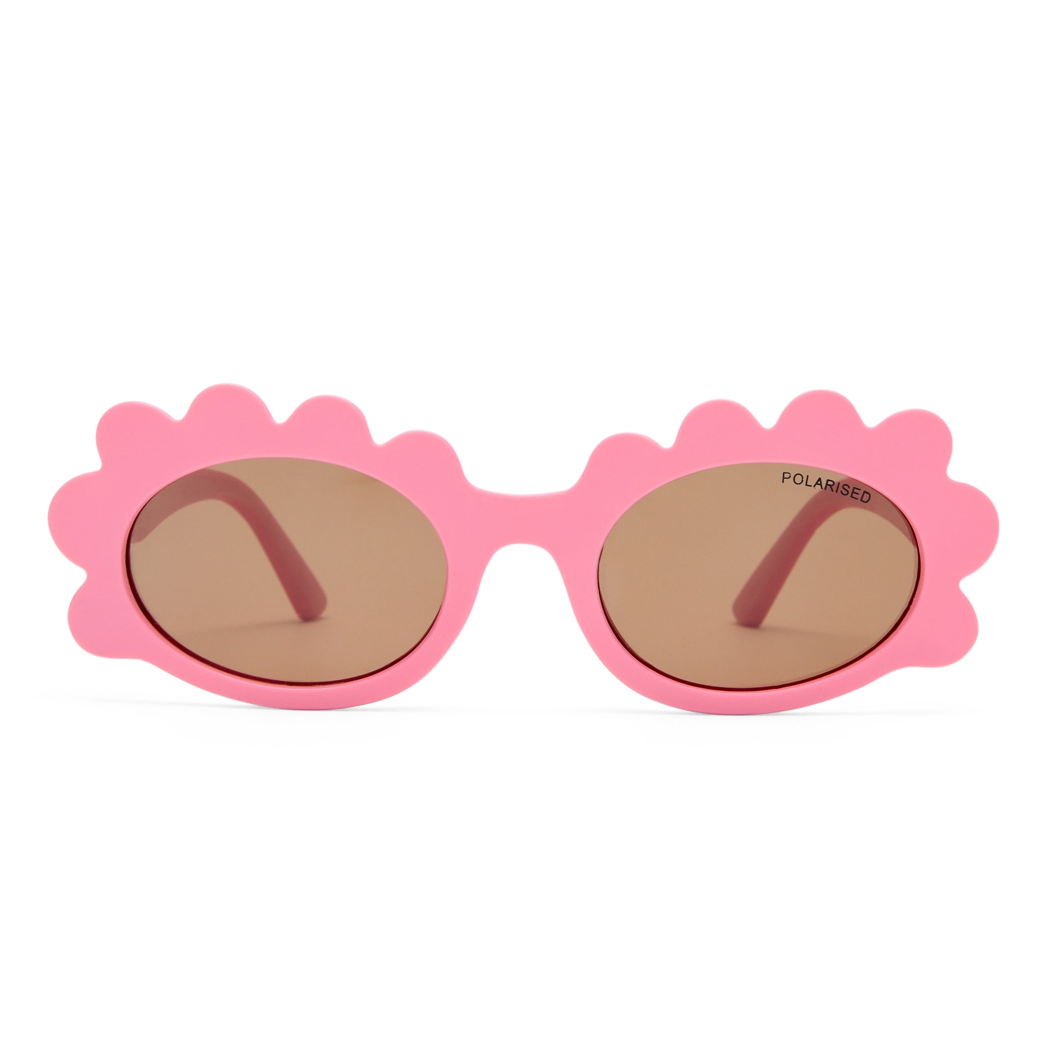 Cancer Council Kids | TCK2645530 Triceratops | Matte Pink / Brown Polarised
