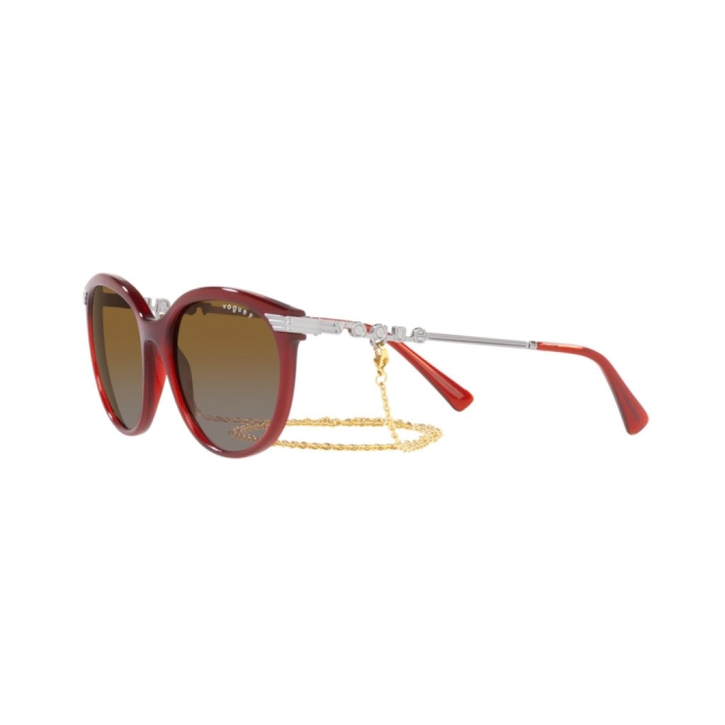 Vogue Eyewear | VO5460S | Transparent Opal Dark Red