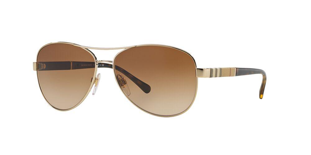 Burberry | 3080 | Light Gold - iKANDi Sunglasses