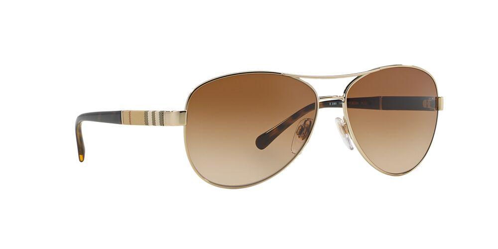 Burberry | 3080 | Light Gold - iKANDi Sunglasses