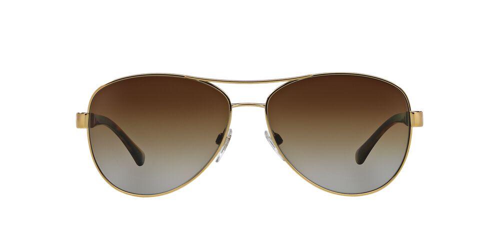 Burberry | 3080 | Light Gold Polarised - iKANDi Sunglasses