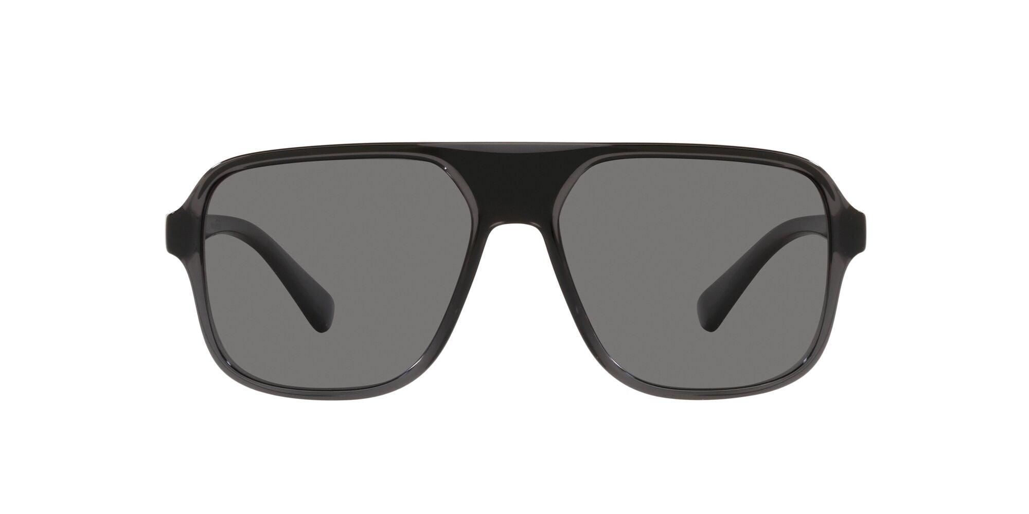 Dolce & Gabbana | 6134 | Transparent Grey/Black Polarised - iKANDi Sunglasses