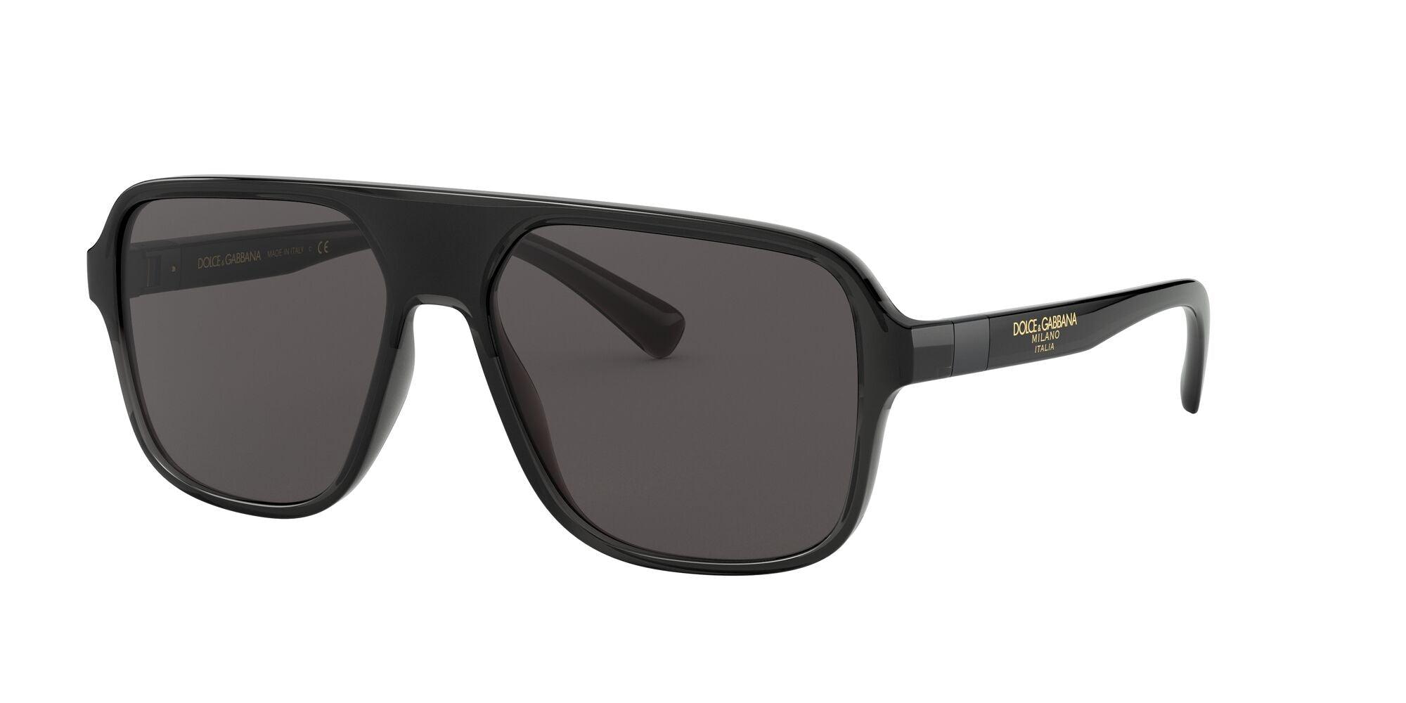 Dolce & Gabbana | 6134 | Transparent Grey/Black - iKANDi Sunglasses