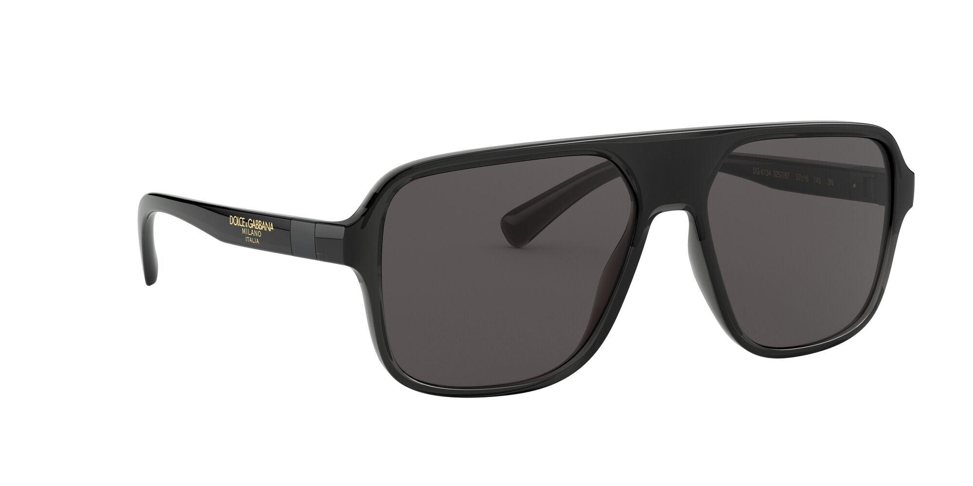 Dolce & Gabbana | 6134 | Transparent Grey/Black - iKANDi Sunglasses