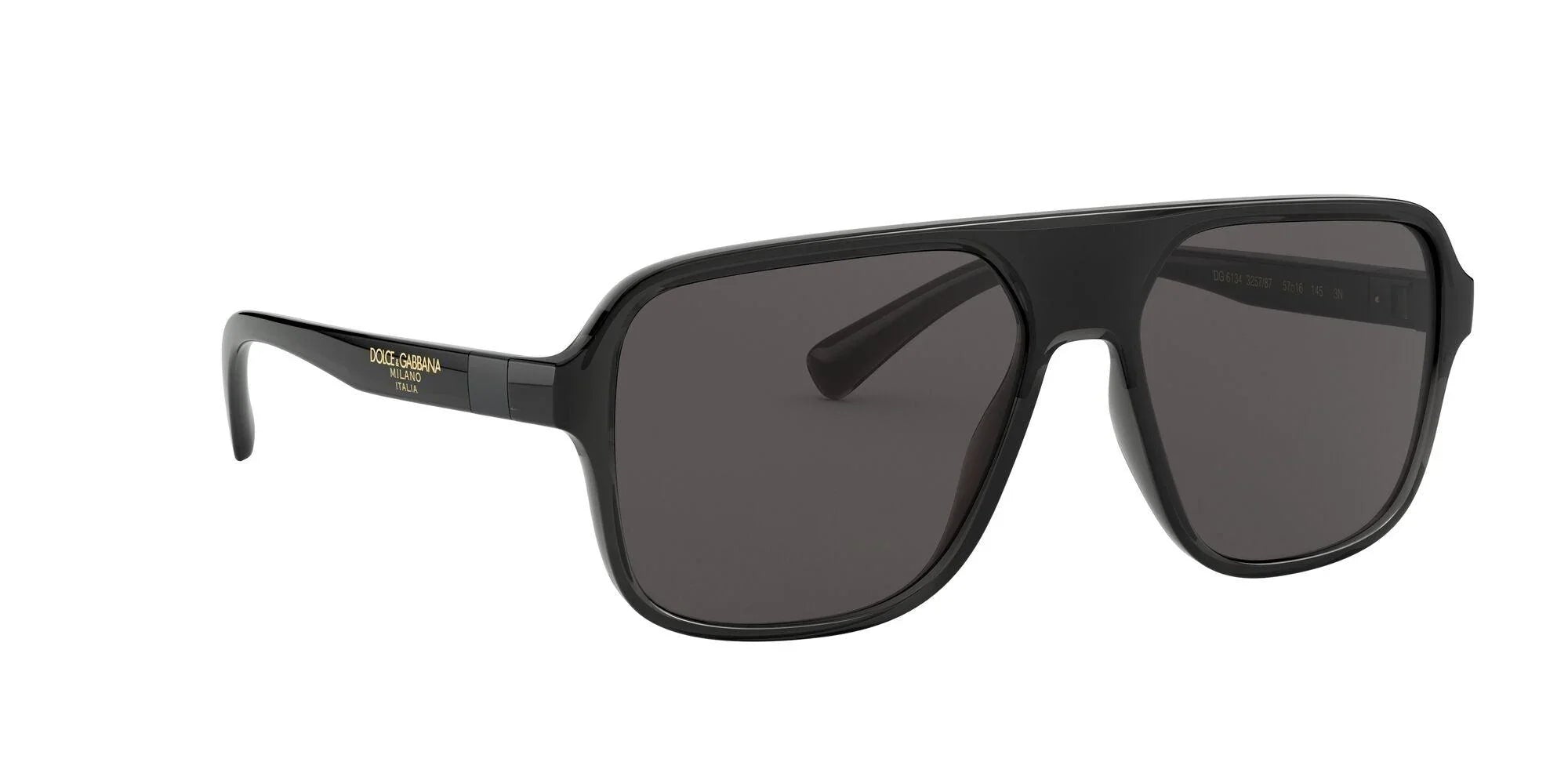 Dolce & Gabbana | 6134 | Transparent Grey/Black - iKANDi Sunglasses