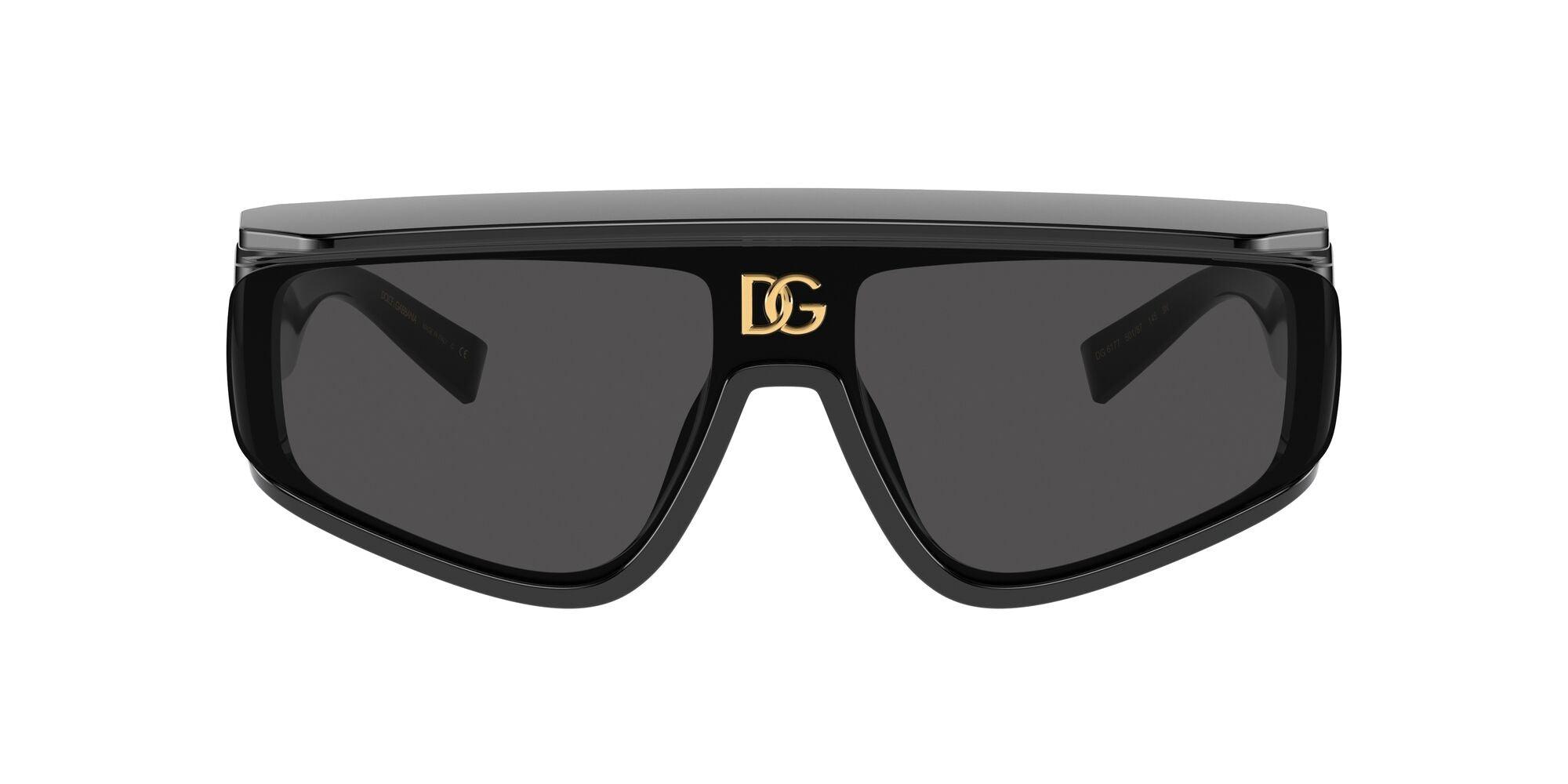 Dolce & Gabbana | 6177 | Black - iKANDi Sunglasses