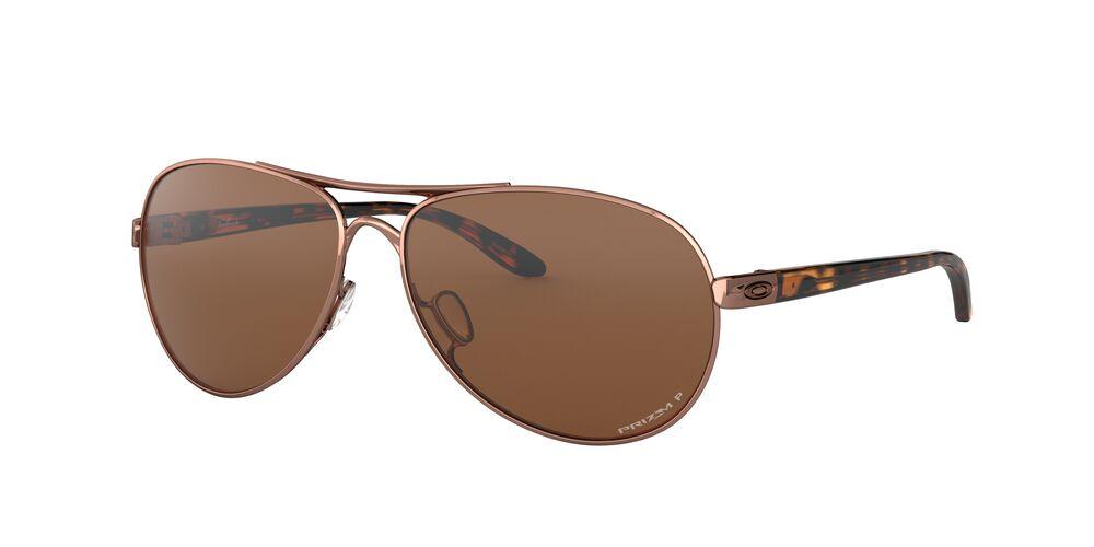 Oakley | 4079 Feedback | Rose Gold Polarised - iKANDi Sunglasses