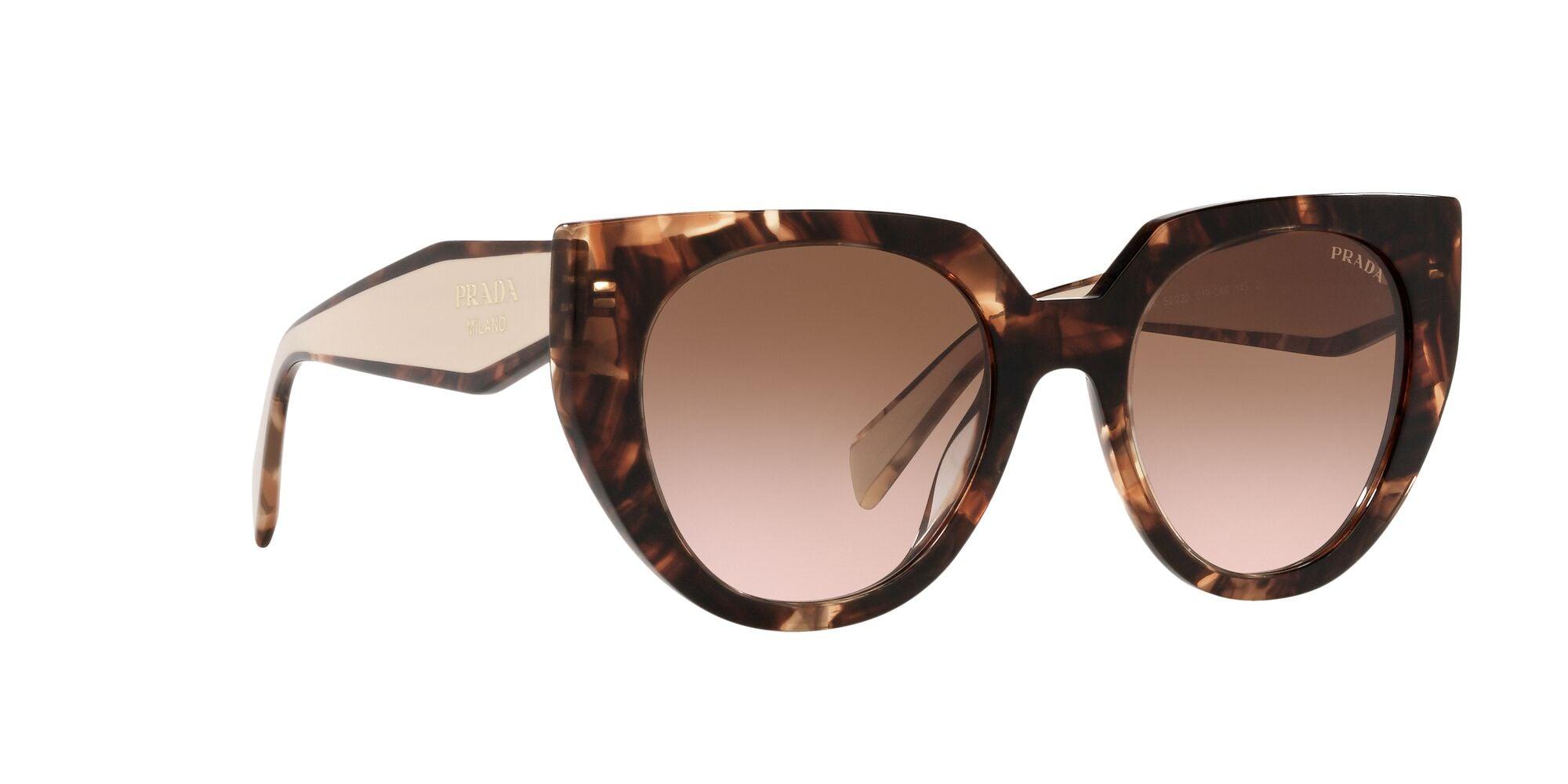 Prada | 14WS | Caramel Tortoise/Powder - iKANDi Sunglasses
