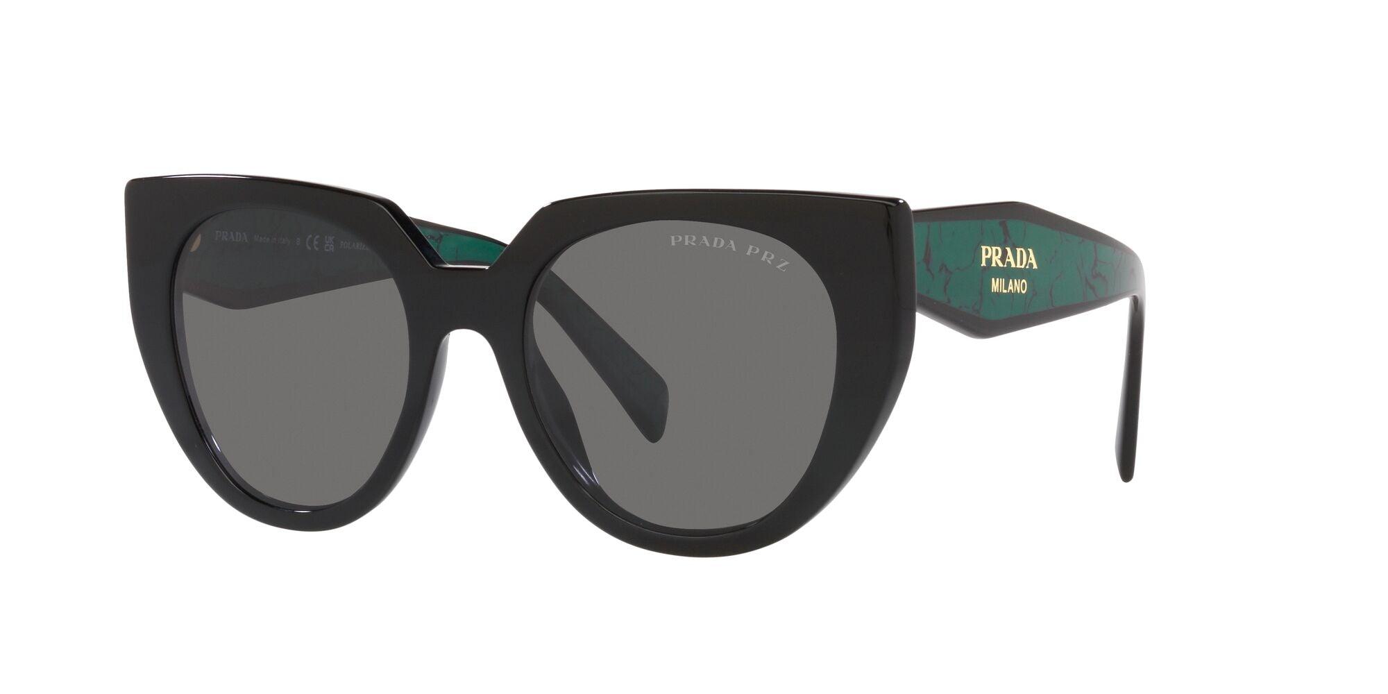 Prada | 14WS | Black Polarised - iKANDi Sunglasses