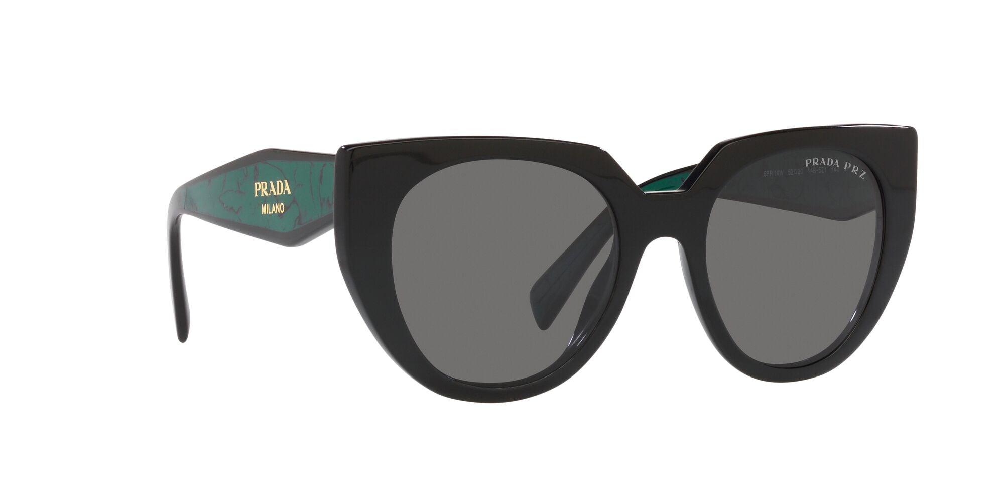 Prada | 14WS | Black Polarised - iKANDi Sunglasses