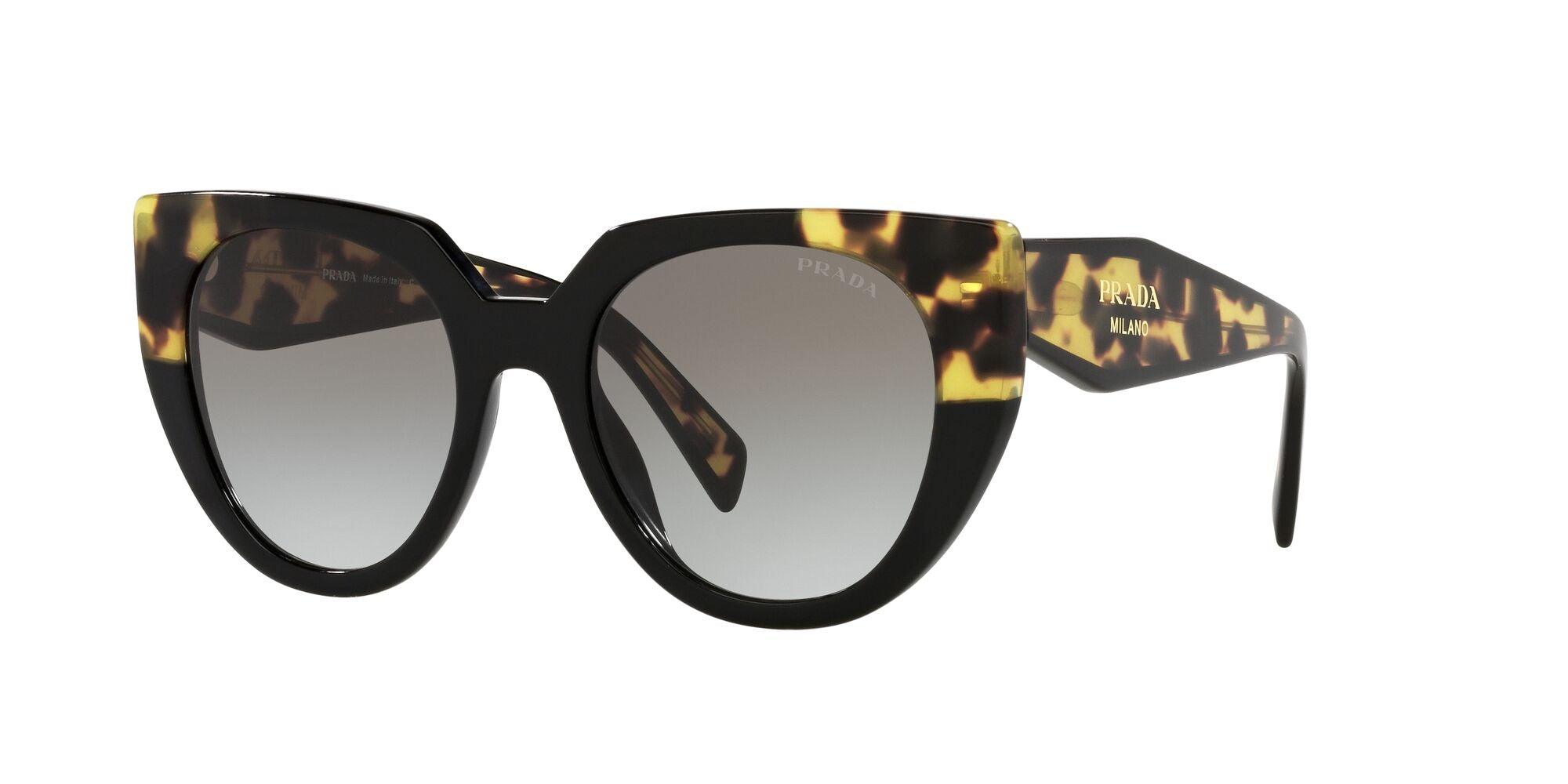 Prada | 14WS | Black/Medium Tortoise - iKANDi Sunglasses