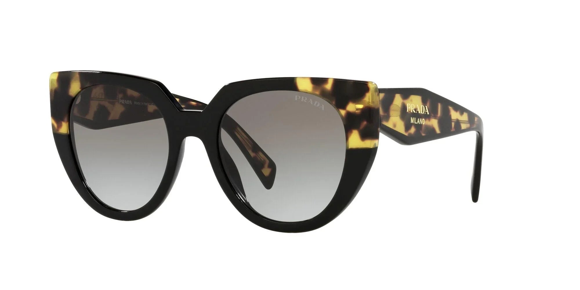 Prada | 14WS | Black/Medium Tortoise - iKANDi Sunglasses