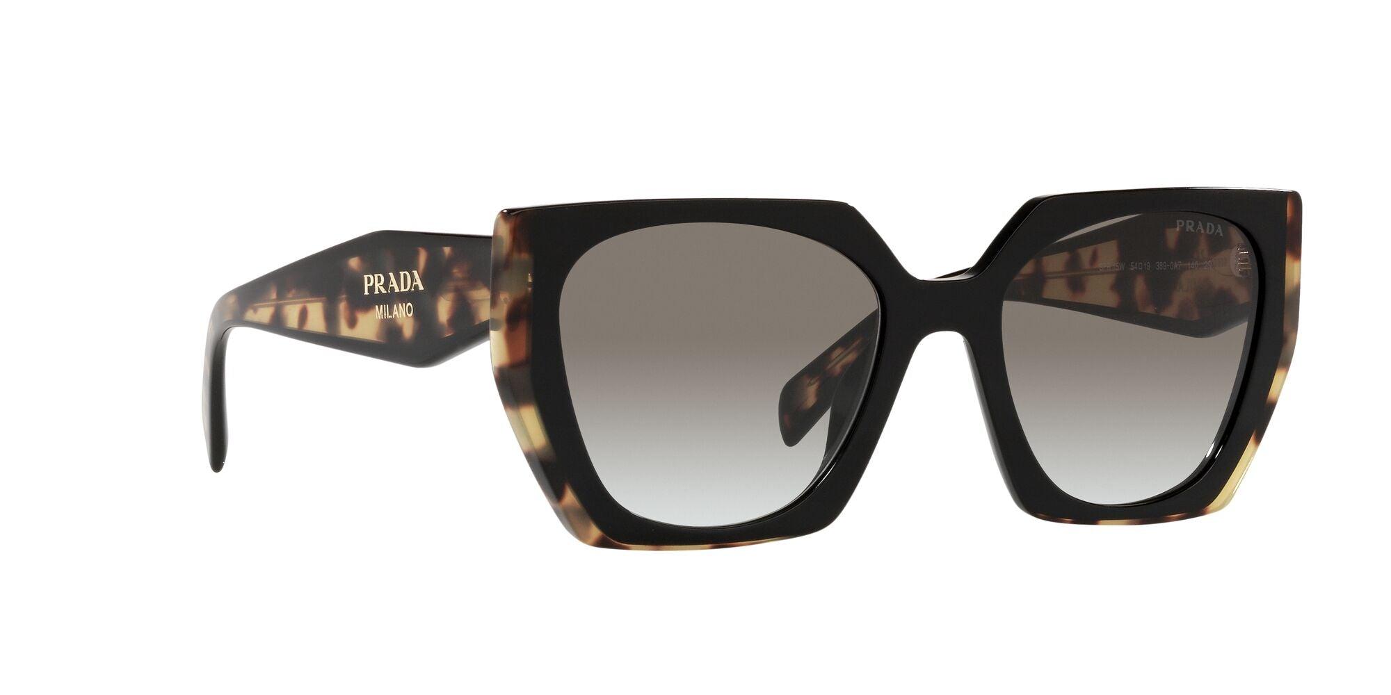 Prada | 15WS | Black/Medium Tortoise - iKANDi Sunglasses