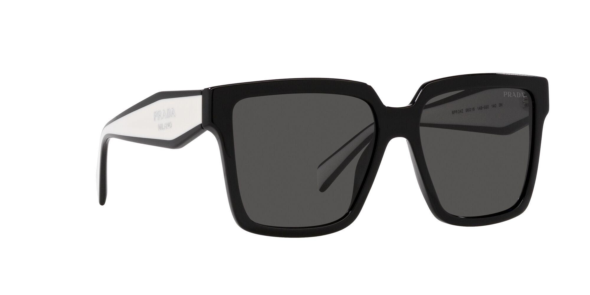 Prada | 24ZS | Black/Talc - iKANDi Sunglasses