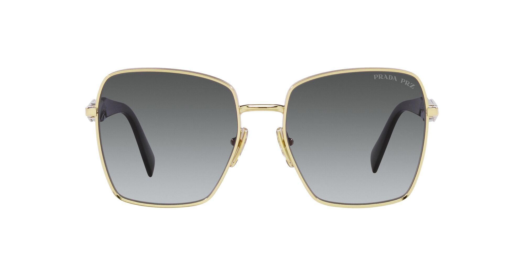 Prada | 64ZS | Pale Gold Polarised - iKANDi Sunglasses