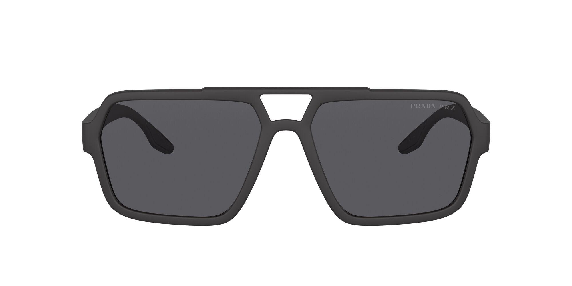 Prada Linea Rossa | 01XS | Black Rubber Polarised - iKANDi Sunglasses