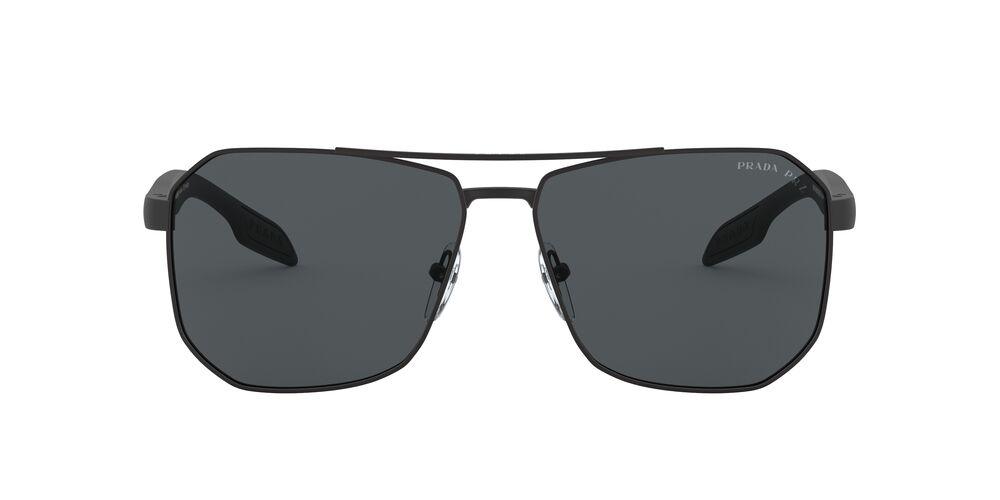 Prada Linea Rossa | 51VS | Black Rubber Polarised - iKANDi Sunglasses