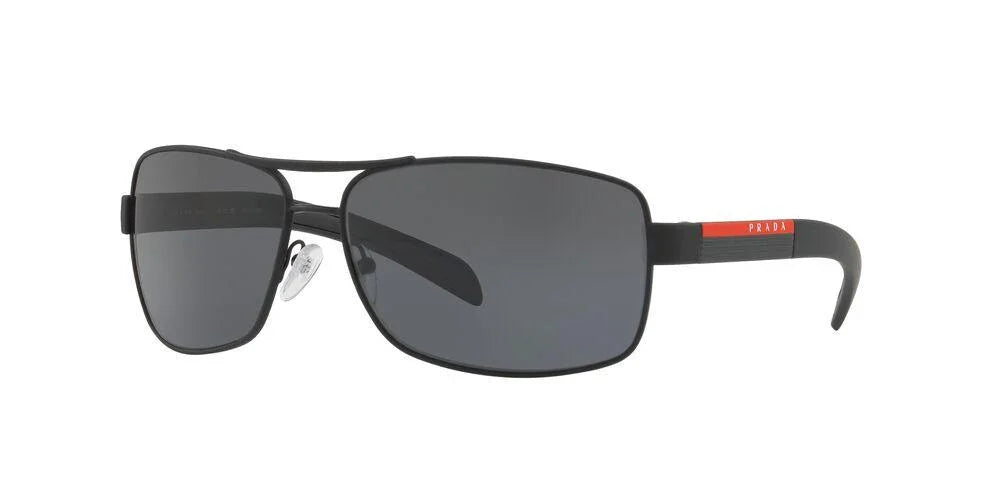 Prada Linea Rossa | 54IS | Black Rubber Polarised - iKANDi Sunglasses