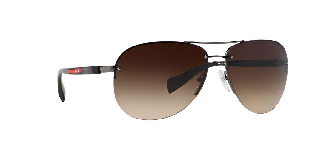 Prada Linea Rossa | 56MS | Gunmetal - iKANDi Sunglasses