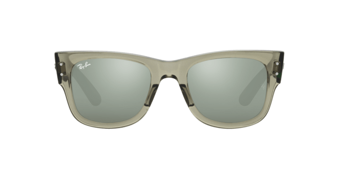 Ray-Ban | 0840S Mega Wayfarer | Transparent Green - iKANDi Sunglasses