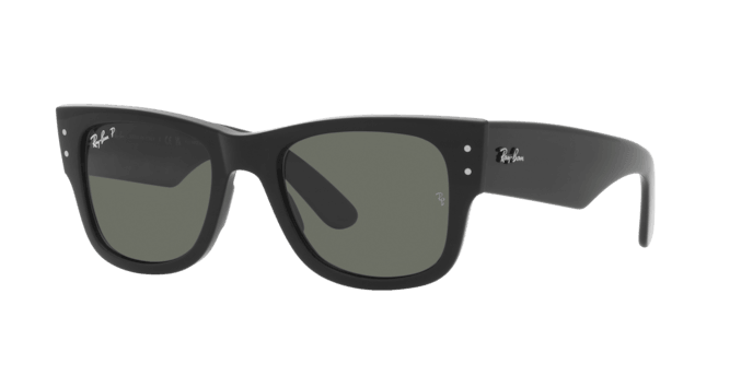 Ray-Ban | 0840S Mega Wayfarer | Black Polarised - iKANDi Sunglasses
