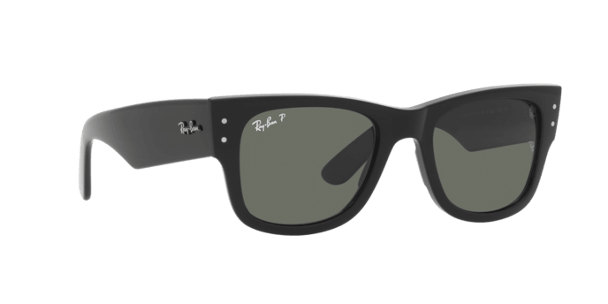 Ray-Ban | 0840S Mega Wayfarer | Black Polarised - iKANDi Sunglasses