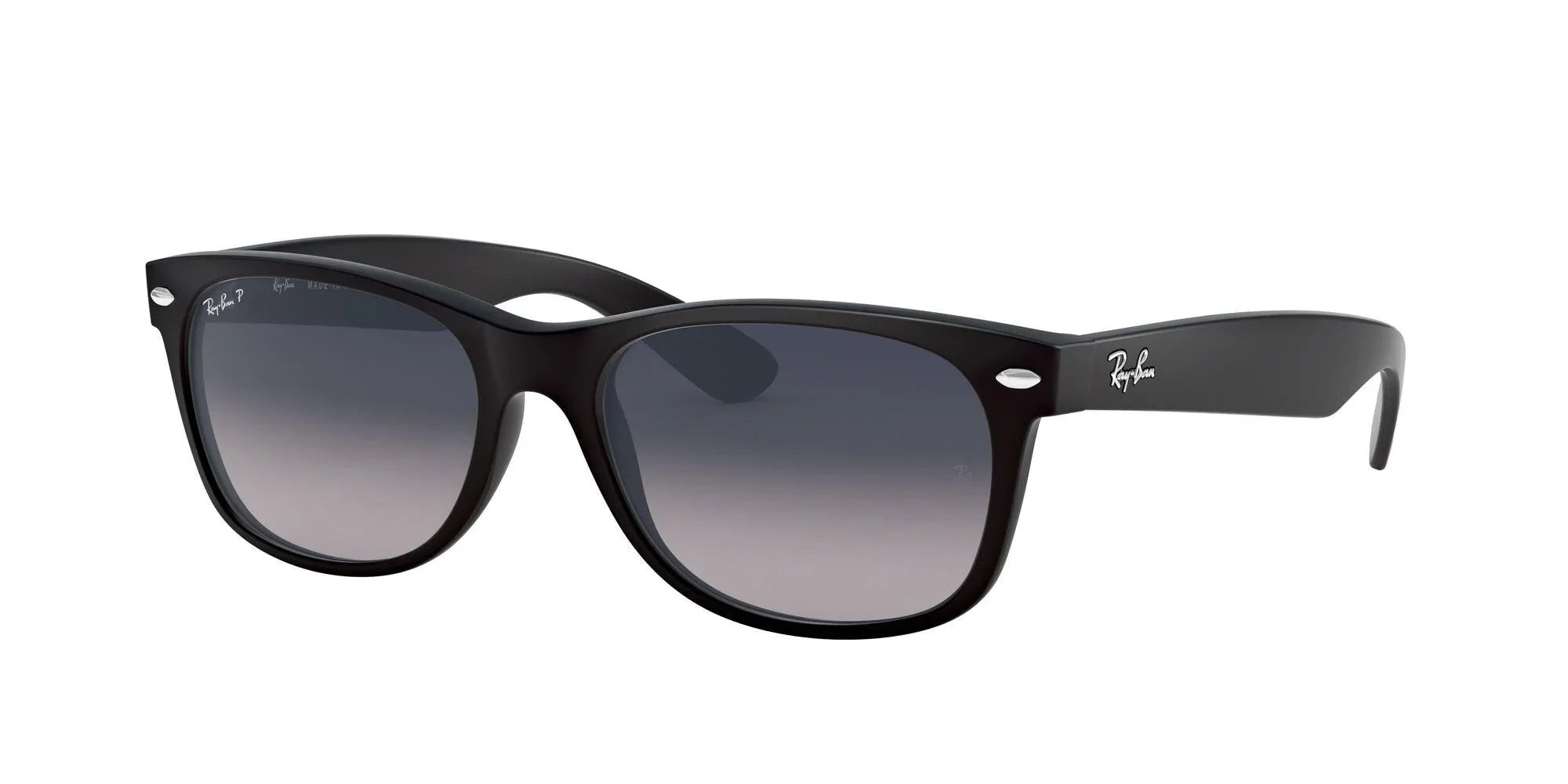 Ray-Ban | 2132 New Wayfarer | Matte Black Polarised - iKANDi Sunglasses